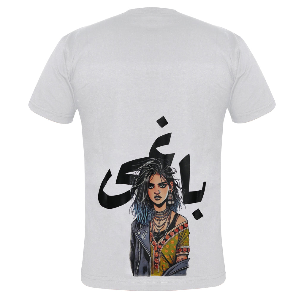 Rebelion Girl Printed T-Shirt for Girls – 100% Cotton Casual Wear