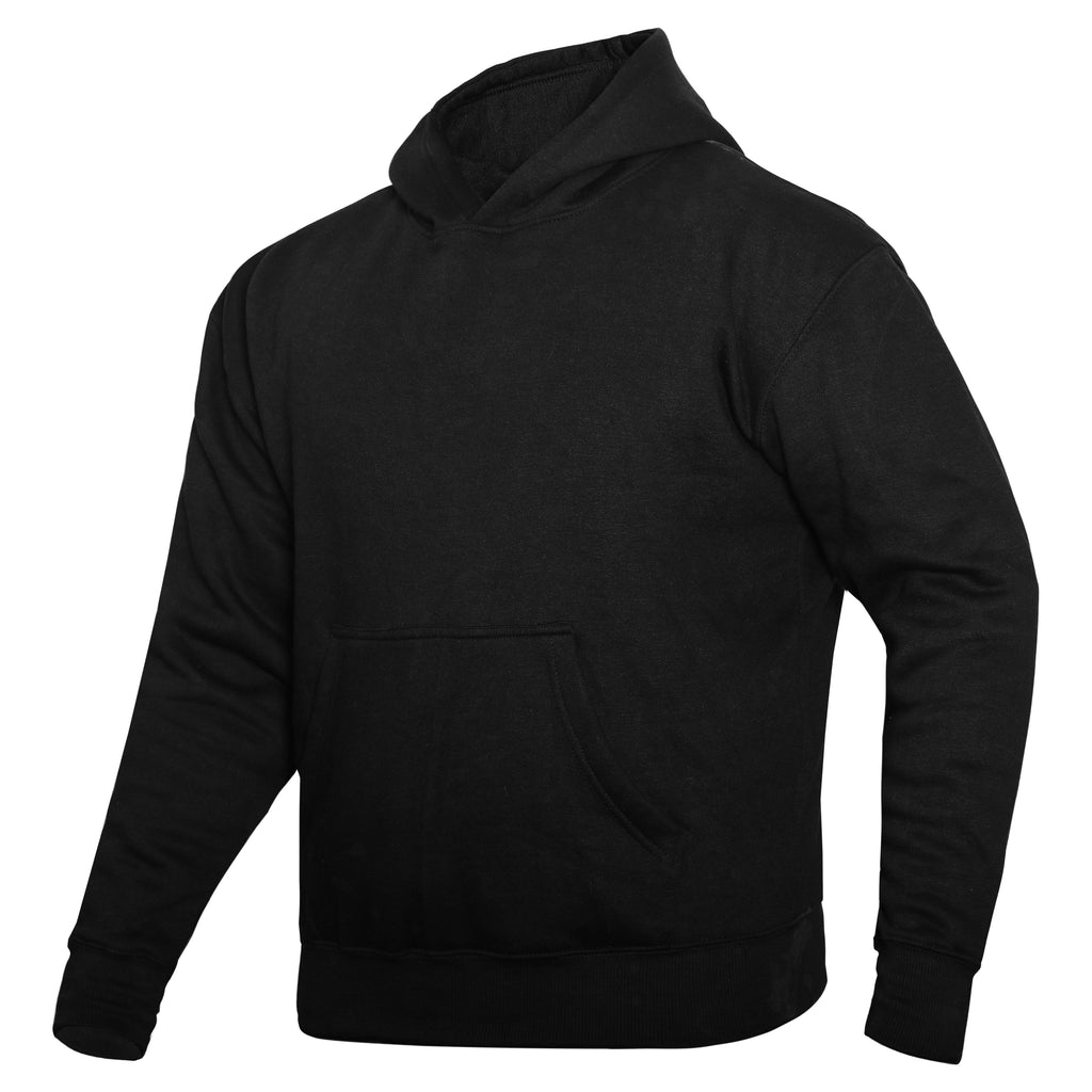 Plain Oversized Hoodie – Black